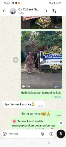 Testimonial Papan Bunga kiangroke