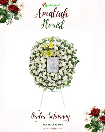 Krans Bunga Duka Cita kiangroke